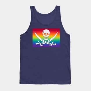 Pirate Pride Flag Tank Top